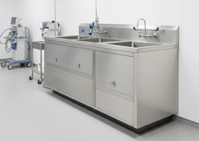 Equipos Biomédicos Profesionales Mesa de armado Mobiliario para CEYES EBP